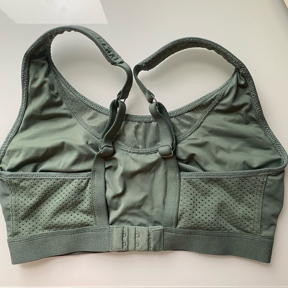 SWEATY BETTY Ultra Run Sports Bra in Heath Green 34D - Picture 5 of 7